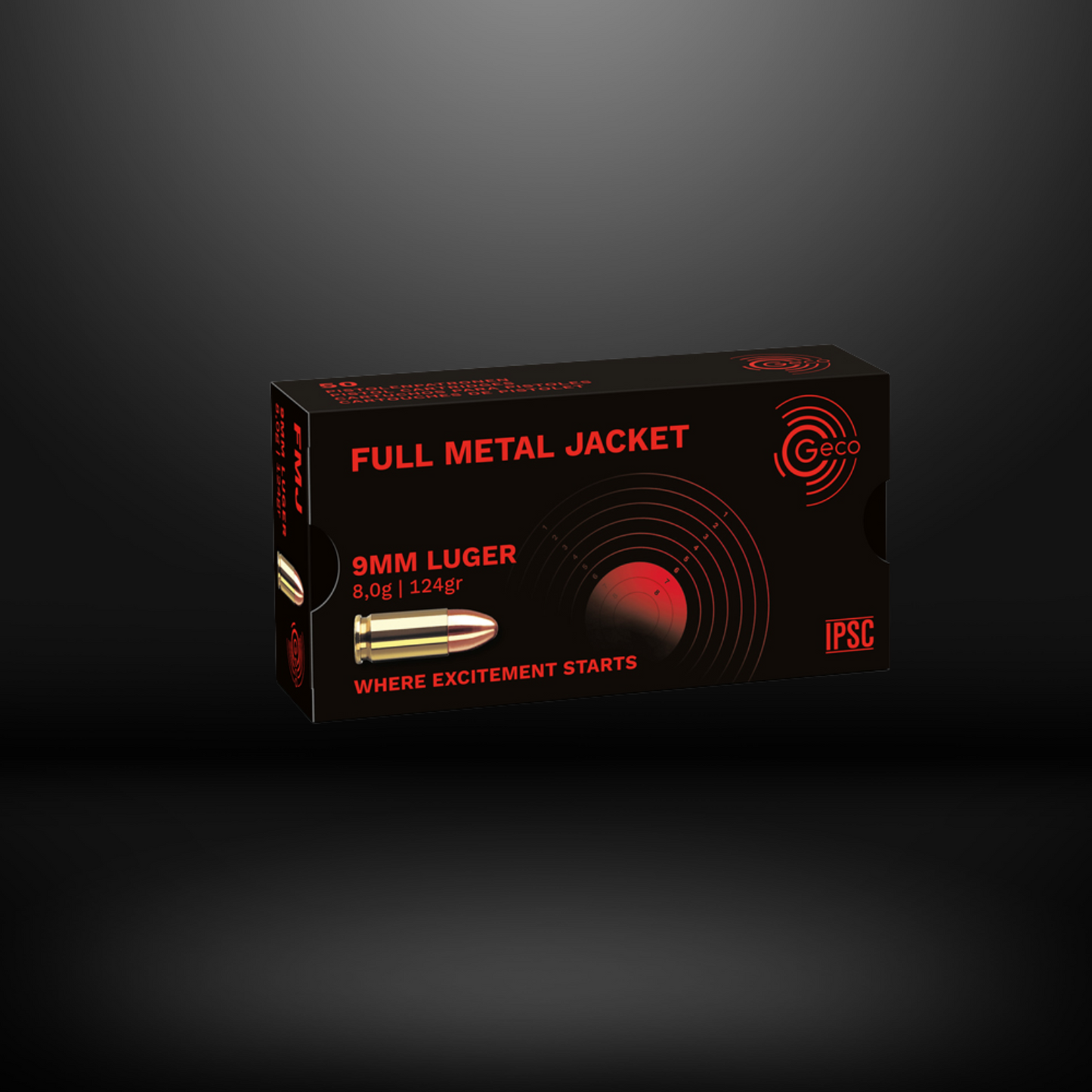 Pistol Cartridges FMJ