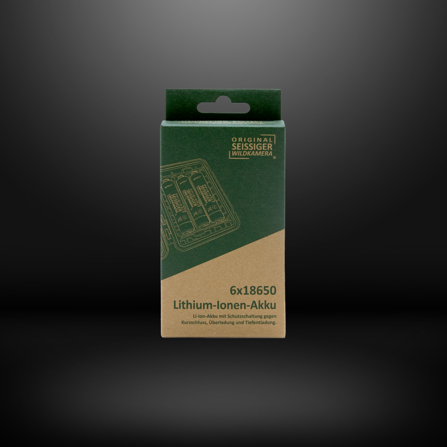 SEISSIGER Lithium-Ionen-Akku 18650 6 Stück