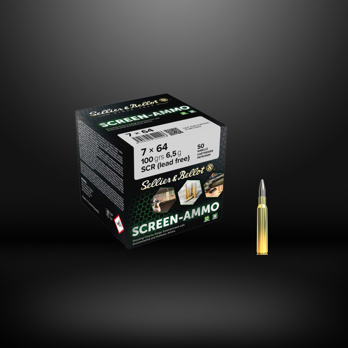 Sellier & Bellot Kal. 7x64 Screen Ammo Schüttpackung