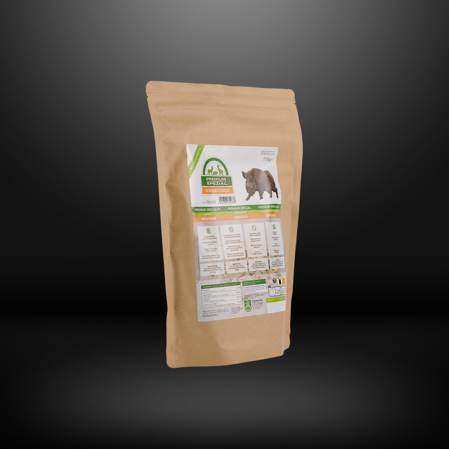 Premium Spezial Schwarzwild Pellets 750g