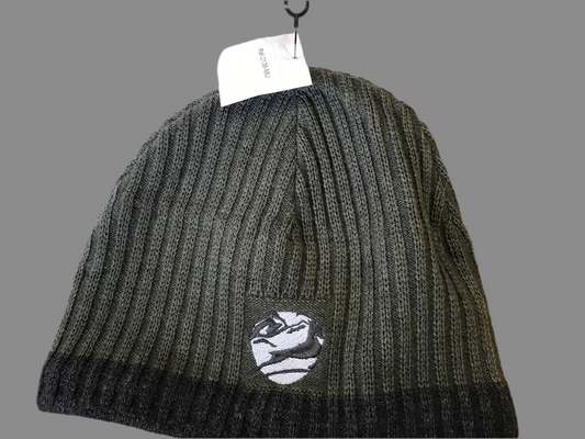 Mütze Olive /Grau