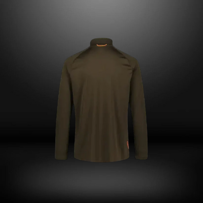Alaska Cool Dry Ms Half–Zip Braun