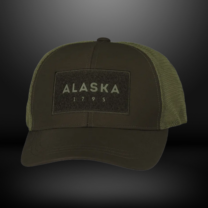 Alaska Trucker Cap Braun / Olive