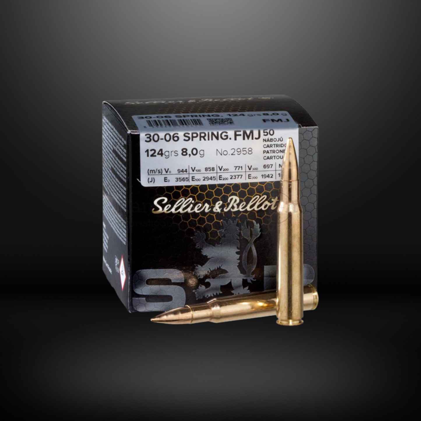 Sellier&Bellot Kal. 30-06 Spring Schüttpackung